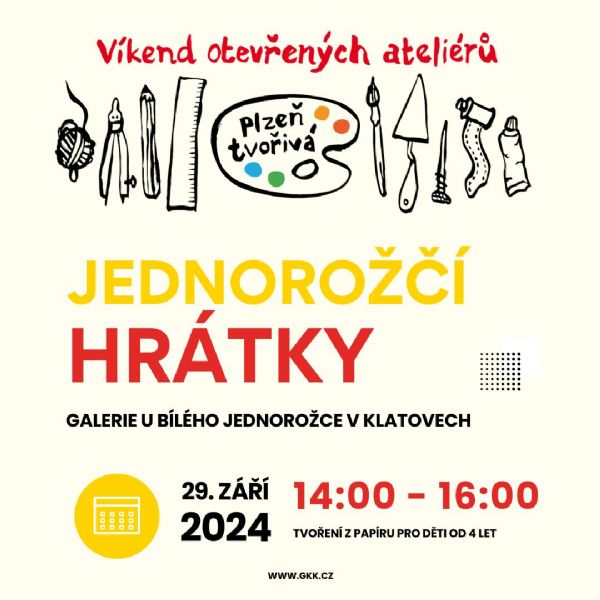 Víkend otevřených ateliérů - Jednorožčí hrátky 2024