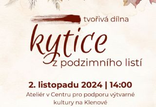 Tvořivá dílna - Kytice z podzimního listí 